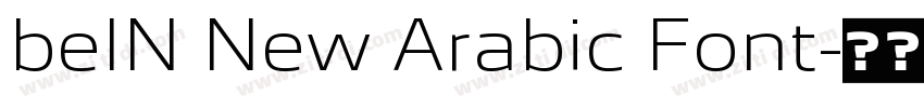 beIN New Arabic Font字体转换